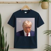 Real Donald Trump Mugshot At Fulton County Sheriffs Office T-Shirt thumb 2