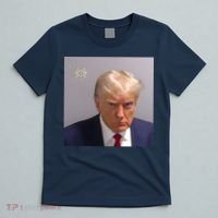 Real Donald Trump Mugshot At Fulton County Sheriffs Office T-Shirt thumb 5