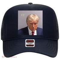 Real Donald Trump Mugshot At Fulton County Sheriffs Office Hat thumb 0