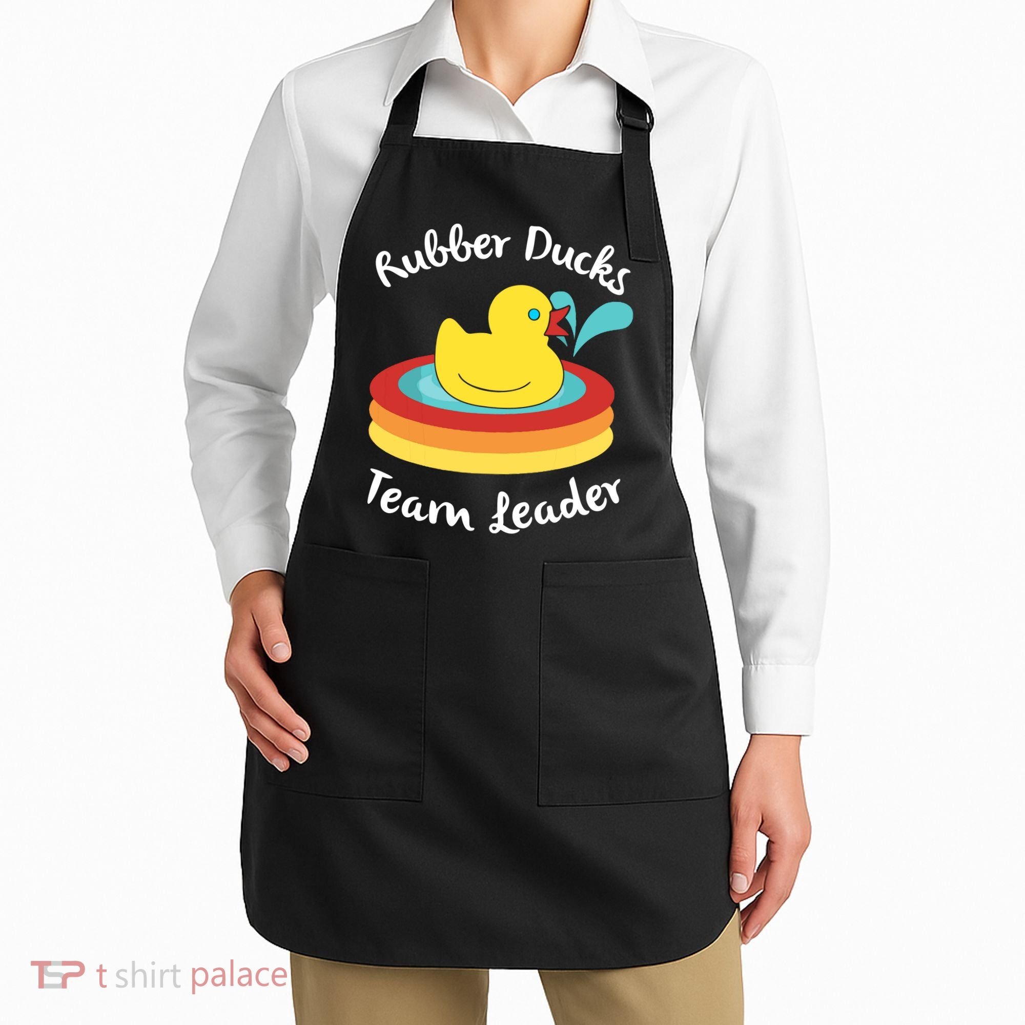 Rubber Ducks Team Leader Water Play Time Apron