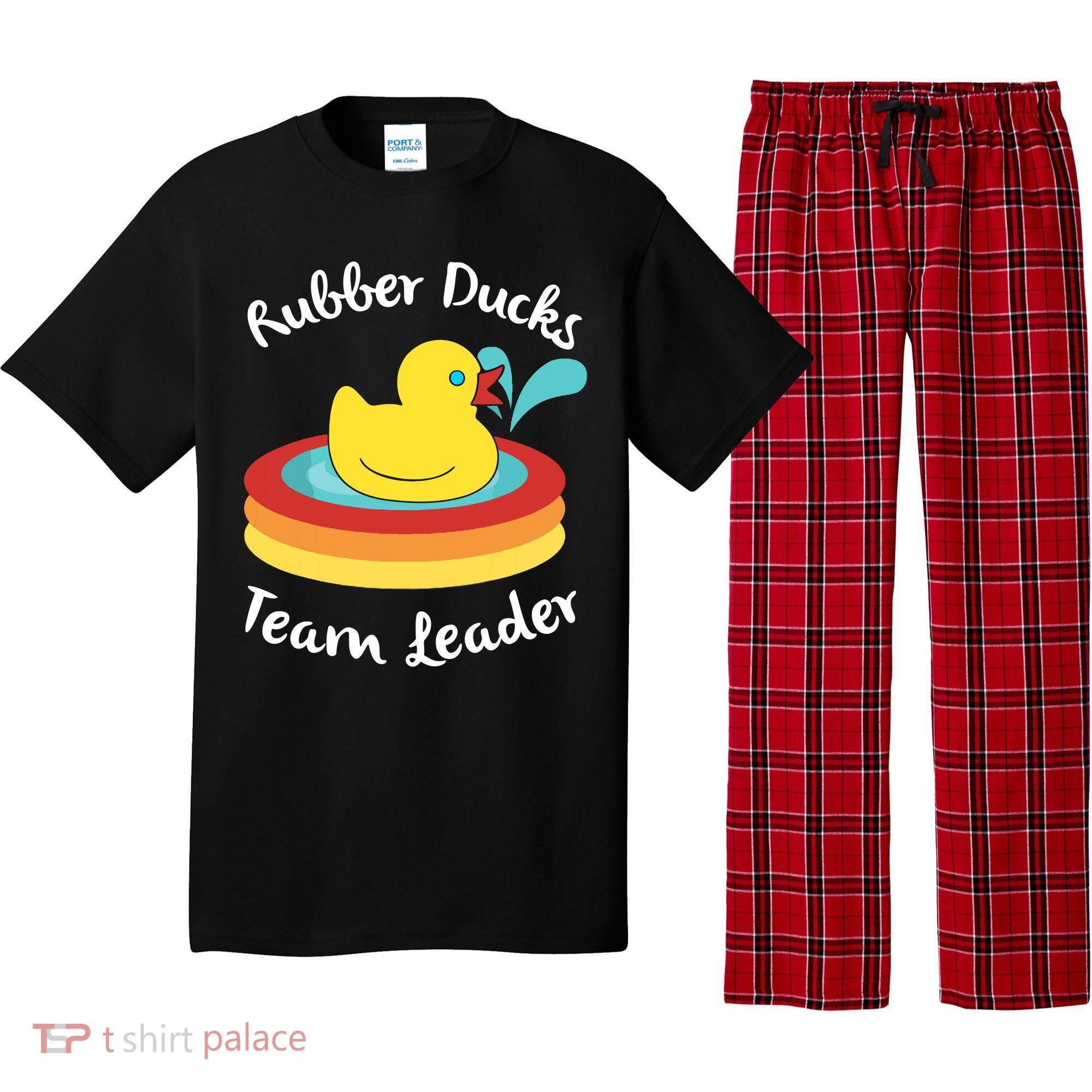 Rubber Ducks Team Leader Water Play Time Pajama Set