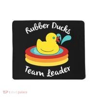 Rubber Ducks Team Leader Water Play Time Mousepad thumb 0