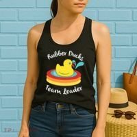 Rubber Ducks Team Leader Water Play Time Women's Tank Top thumb 2