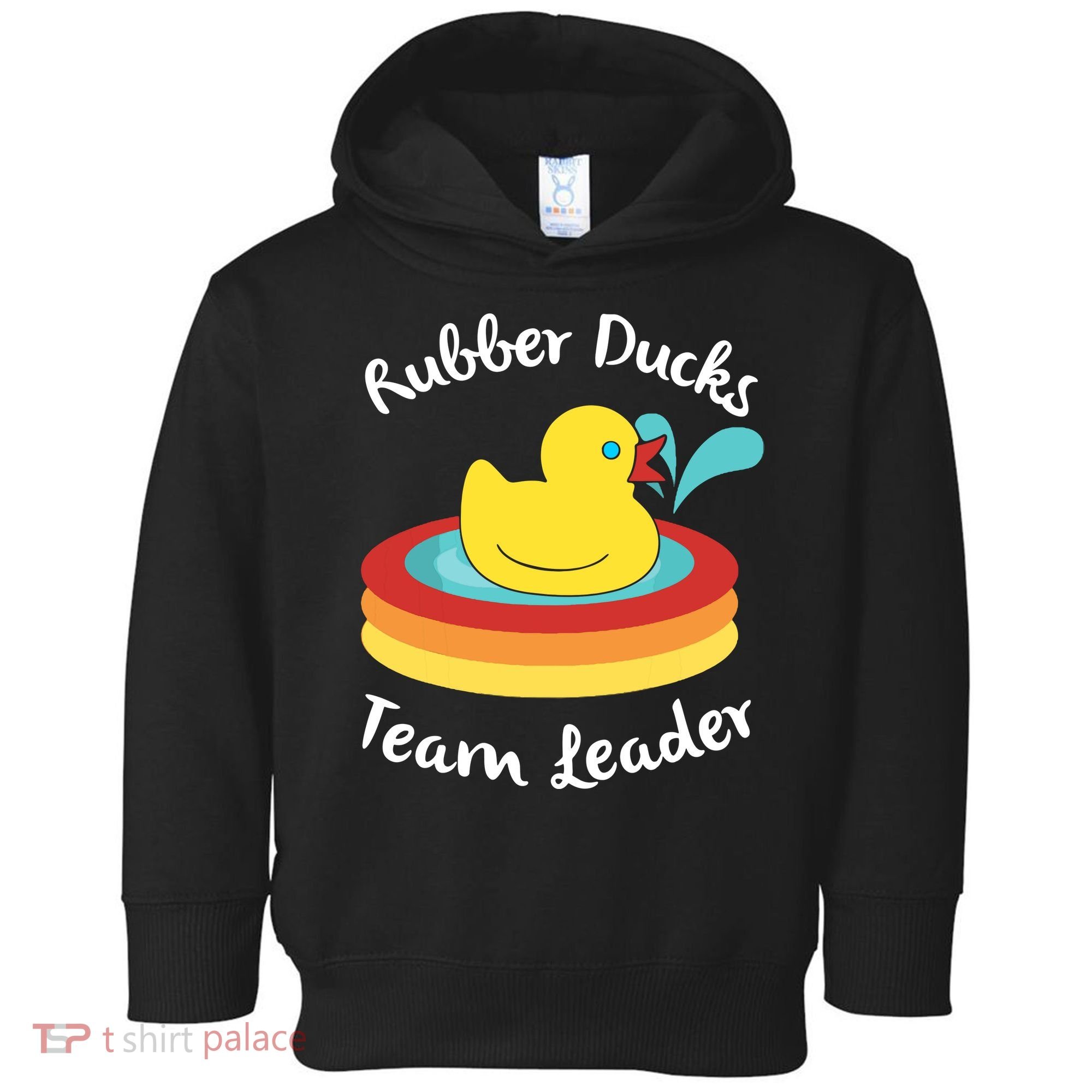 Rubber Ducks Team Leader Water Play Time Toddler Hoodie