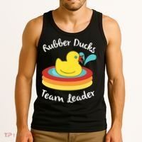Rubber Ducks Team Leader Water Play Time Tank Top thumb 3