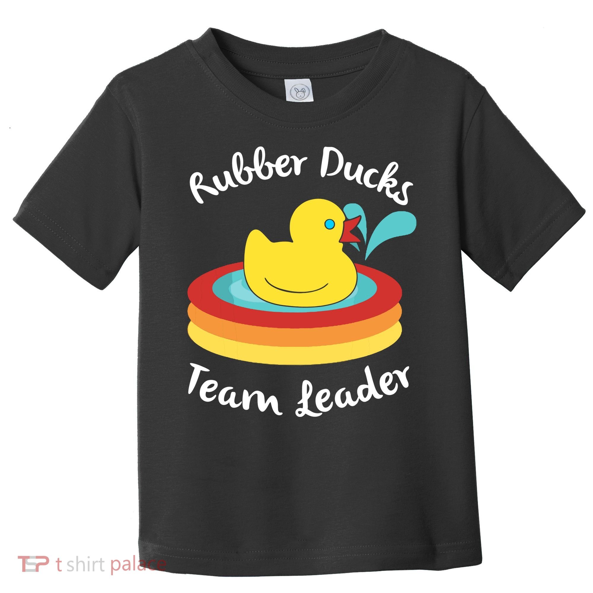 Rubber Ducks Team Leader Water Play Time Toddler T-Shirt