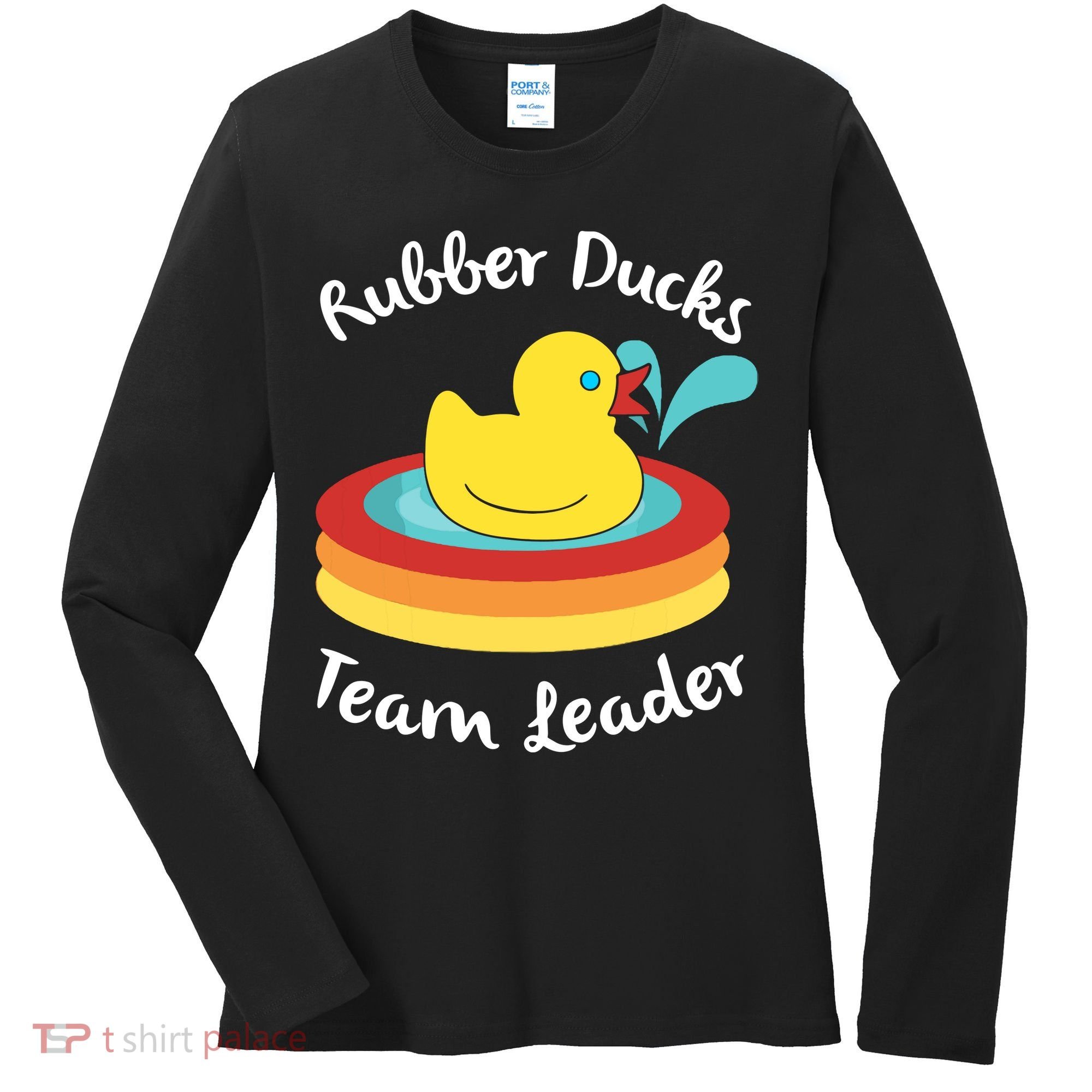 Rubber Ducks Team Leader Water Play Time Women's Long Sleeve Shirt