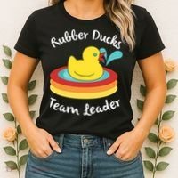 Rubber Ducks Team Leader Water Play Time Women's T-Shirt thumb 2
