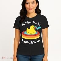 Rubber Ducks Team Leader Water Play Time Women's T-Shirt thumb 4