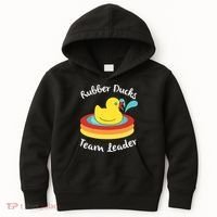 Rubber Ducks Team Leader Water Play Time Kids Hoodie thumb 0