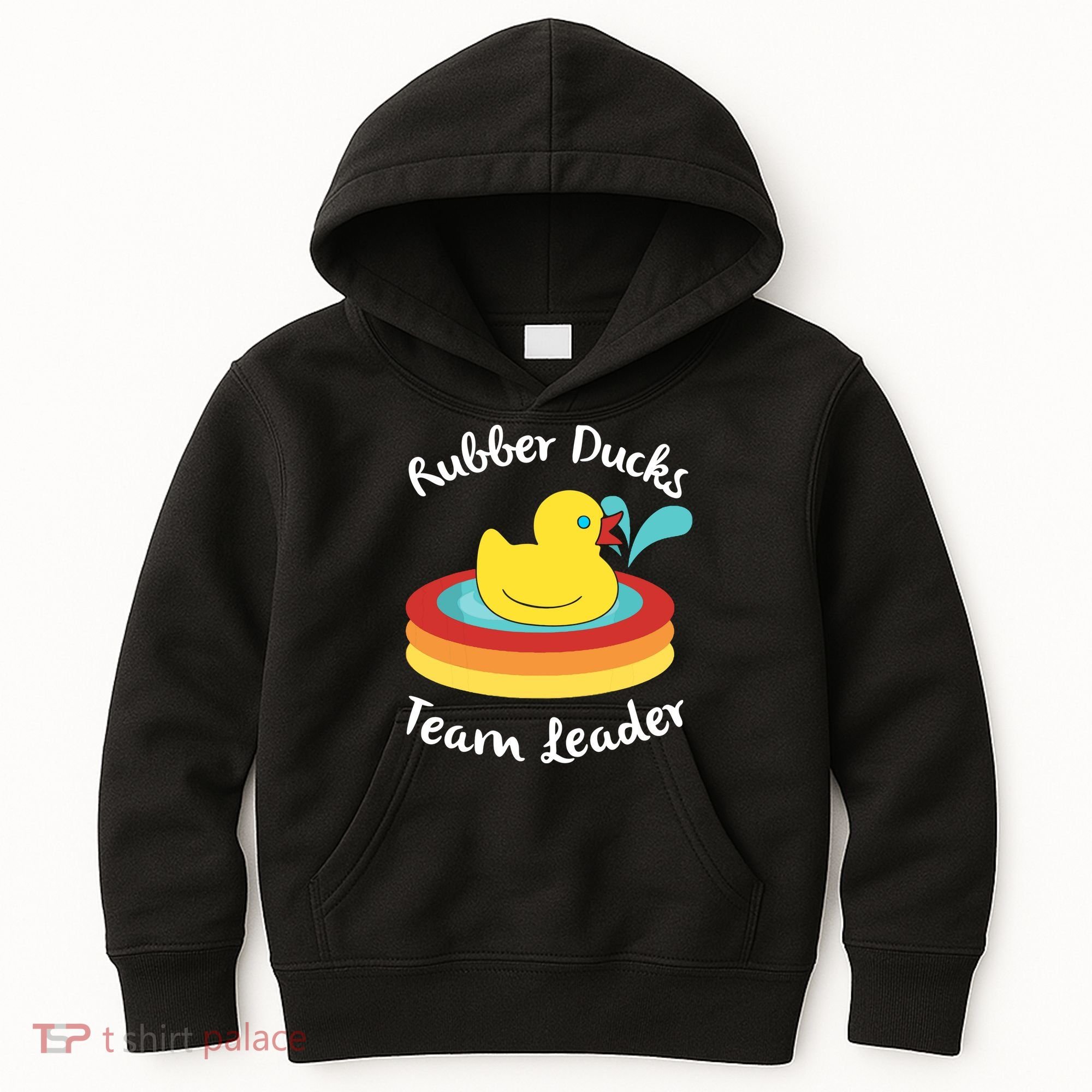 Rubber Ducks Team Leader Water Play Time Kids Hoodie