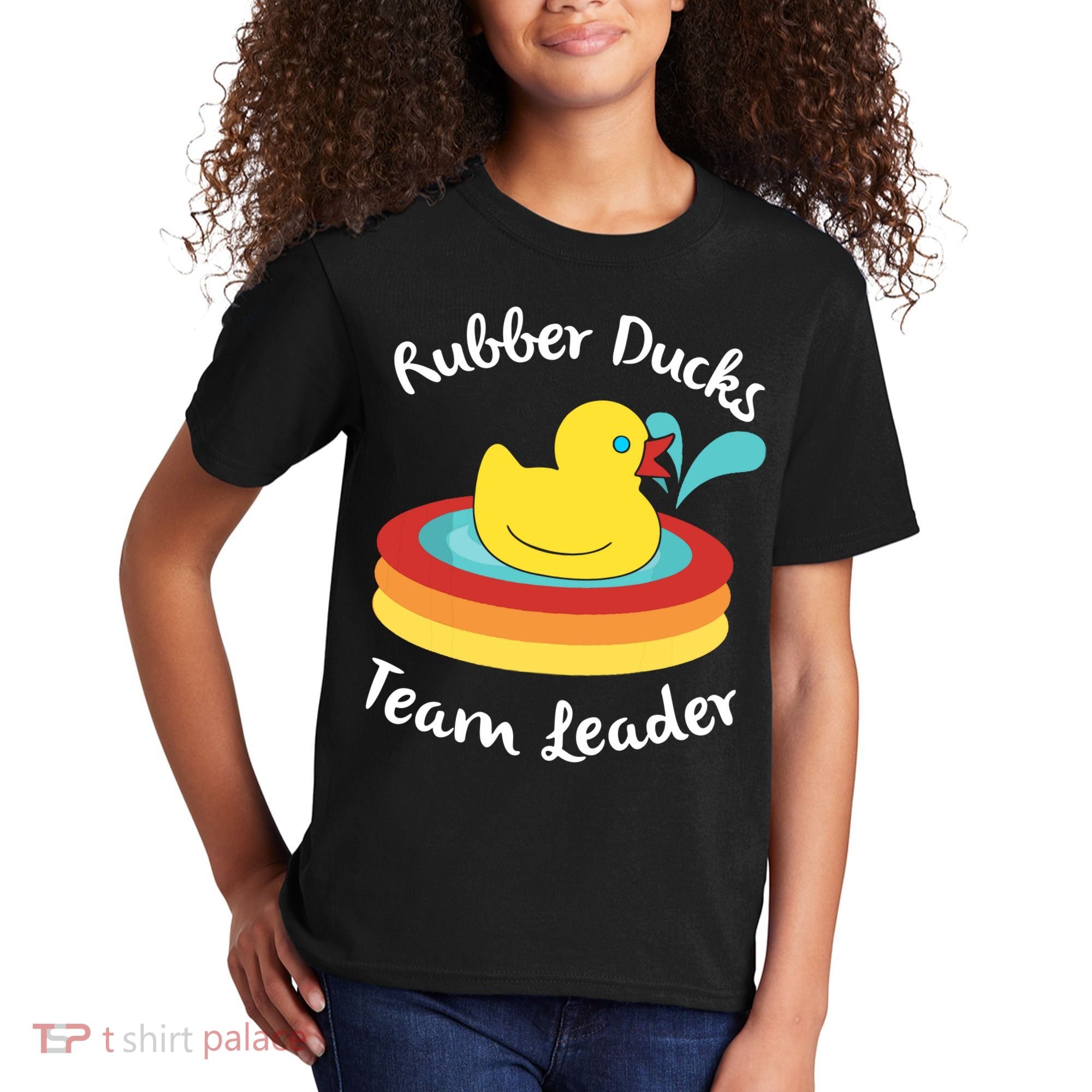 Rubber Ducks Team Leader Water Play Time Kids T-Shirt