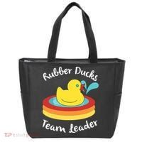 Rubber Ducks Team Leader Water Play Time Tote Bag thumb 0