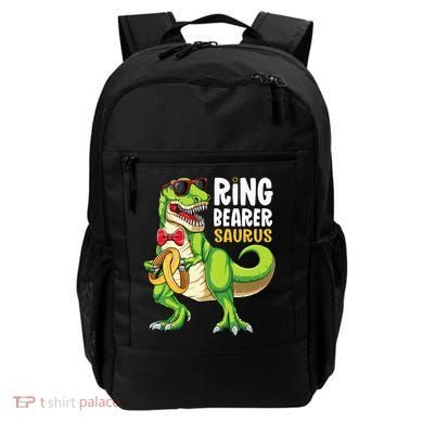 Ring Dude T Rex Wedding Party Ring Bearer Saurus Backpack