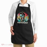 Retro Dinosaur T Rex Pirate Costume Piratesaurus Apron thumb 2
