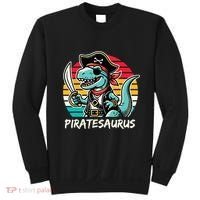 Retro Dinosaur T Rex Pirate Costume Piratesaurus Sweatshirt thumb 0