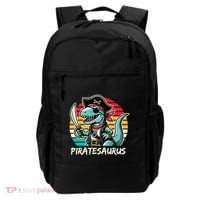 Retro Dinosaur T Rex Pirate Costume Piratesaurus Backpack thumb 0