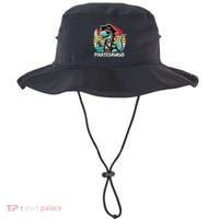 Retro Dinosaur T Rex Pirate Costume Piratesaurus Bucket Hat thumb 0