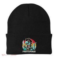 Retro Dinosaur T Rex Pirate Costume Piratesaurus Beanie thumb 0