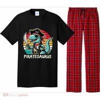Retro Dinosaur T Rex Pirate Costume Piratesaurus Pajama Set thumb 0