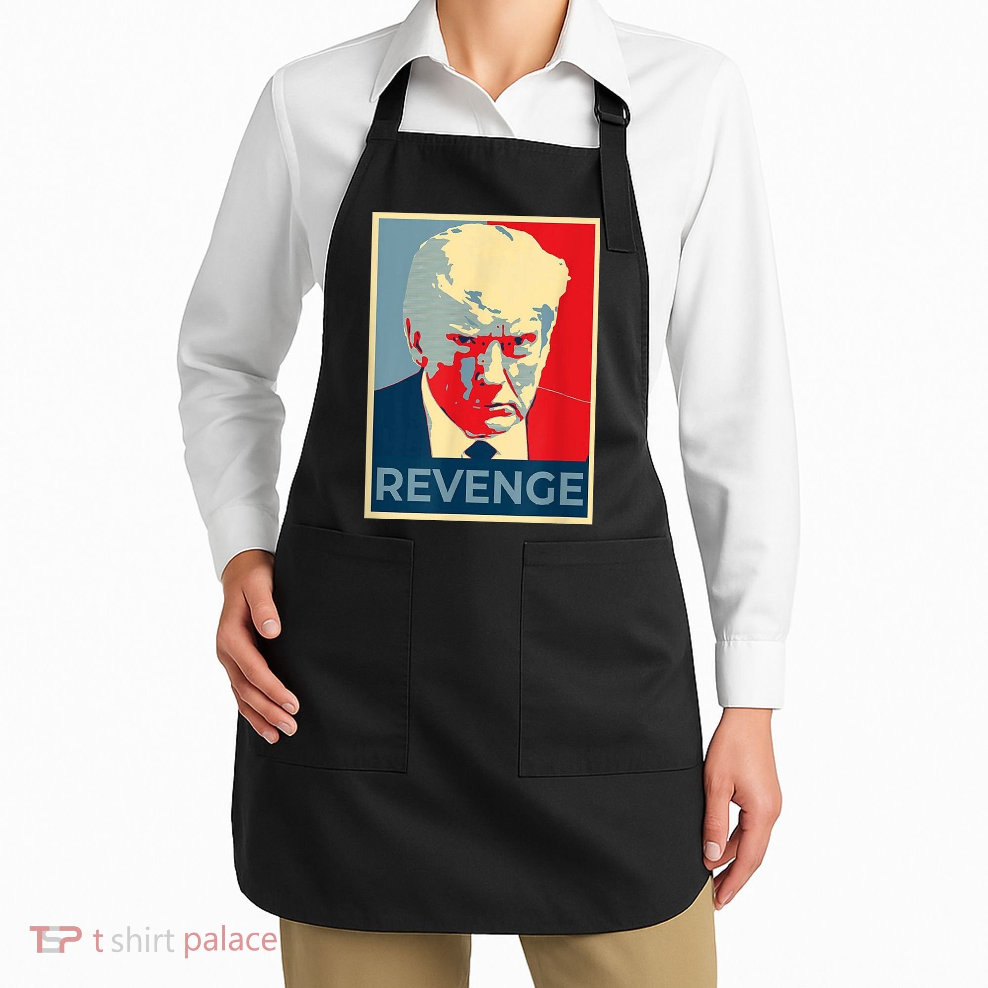 Revenge Donald Trump Retro Apron