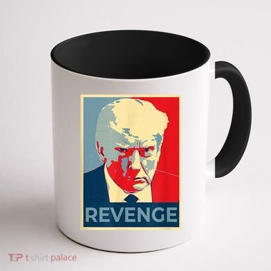 Revenge Donald Trump Retro Coffee Mug back