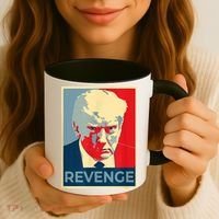 Revenge Donald Trump Retro Coffee Mug thumb 3