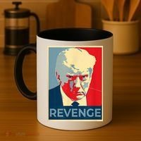 Revenge Donald Trump Retro Coffee Mug thumb 4