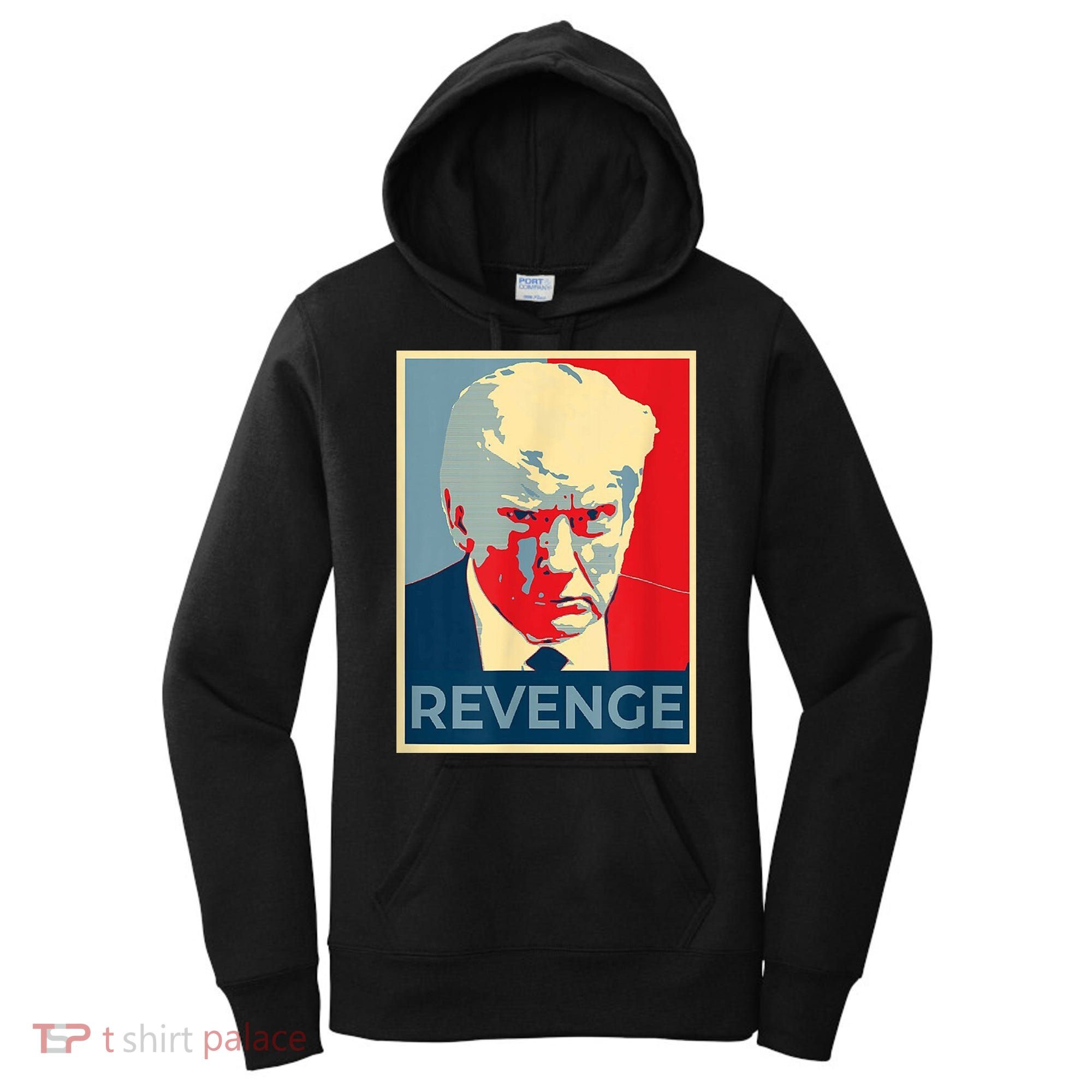 Revenge Donald Trump Retro Women's Hoodie