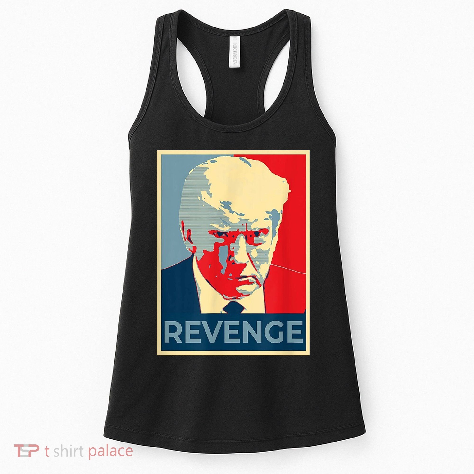 Revenge Donald Trump Retro Women's Tank Top