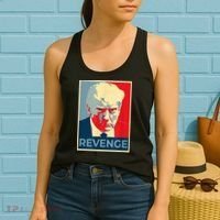 Revenge Donald Trump Retro Women's Tank Top thumb 2