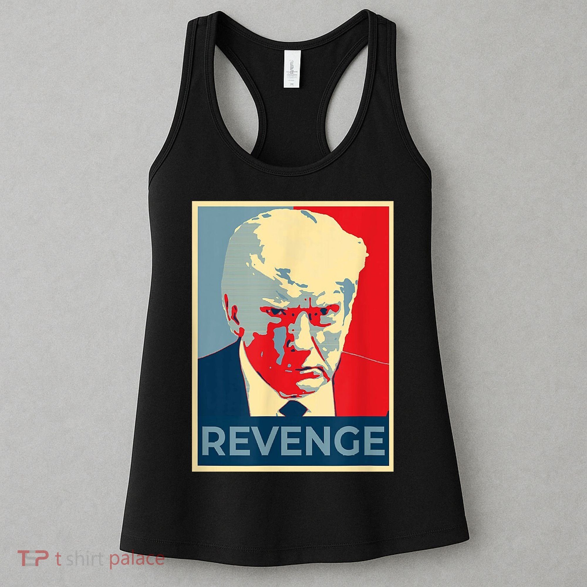 Revenge Donald Trump Retro Women's Tank Top