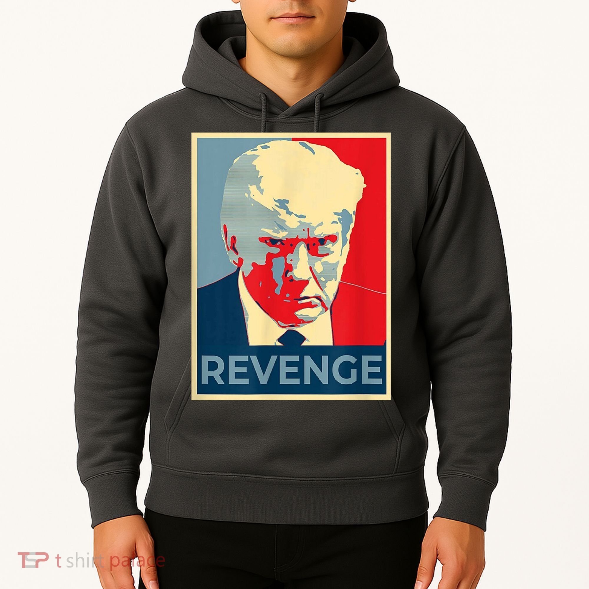 Revenge Donald Trump Retro Hoodie