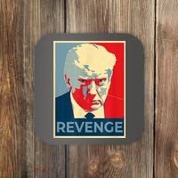 Revenge Donald Trump Retro Coaster thumb 0