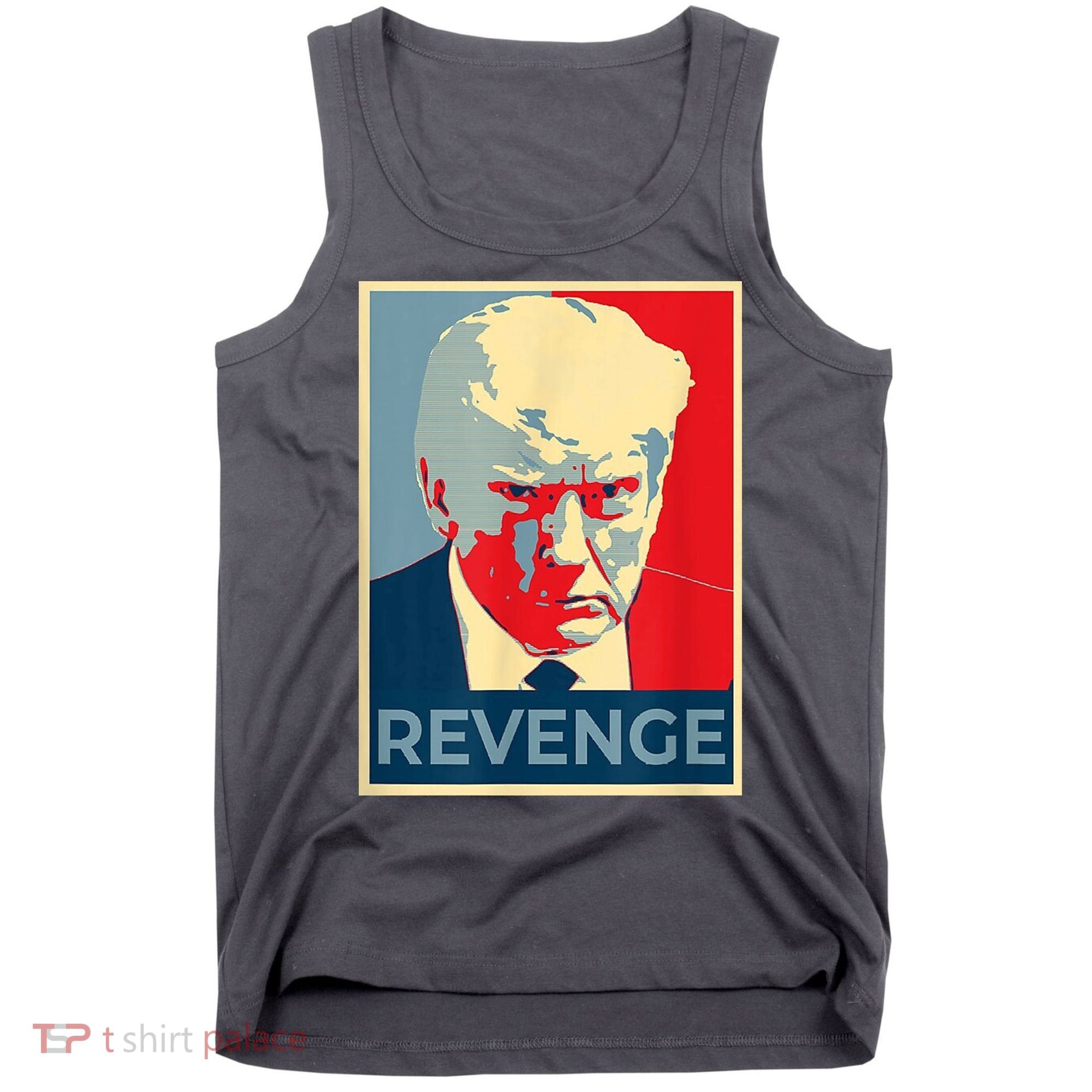 Revenge Donald Trump Retro Tank Top
