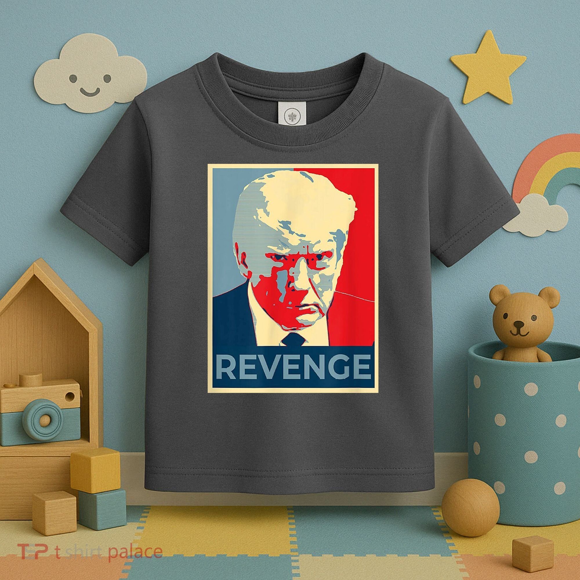 Revenge Donald Trump Retro Toddler T-Shirt