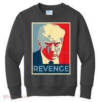 Revenge Donald Trump Retro Kids Sweatshirt thumb 0