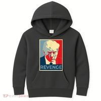 Revenge Donald Trump Retro Kids Hoodie thumb 0
