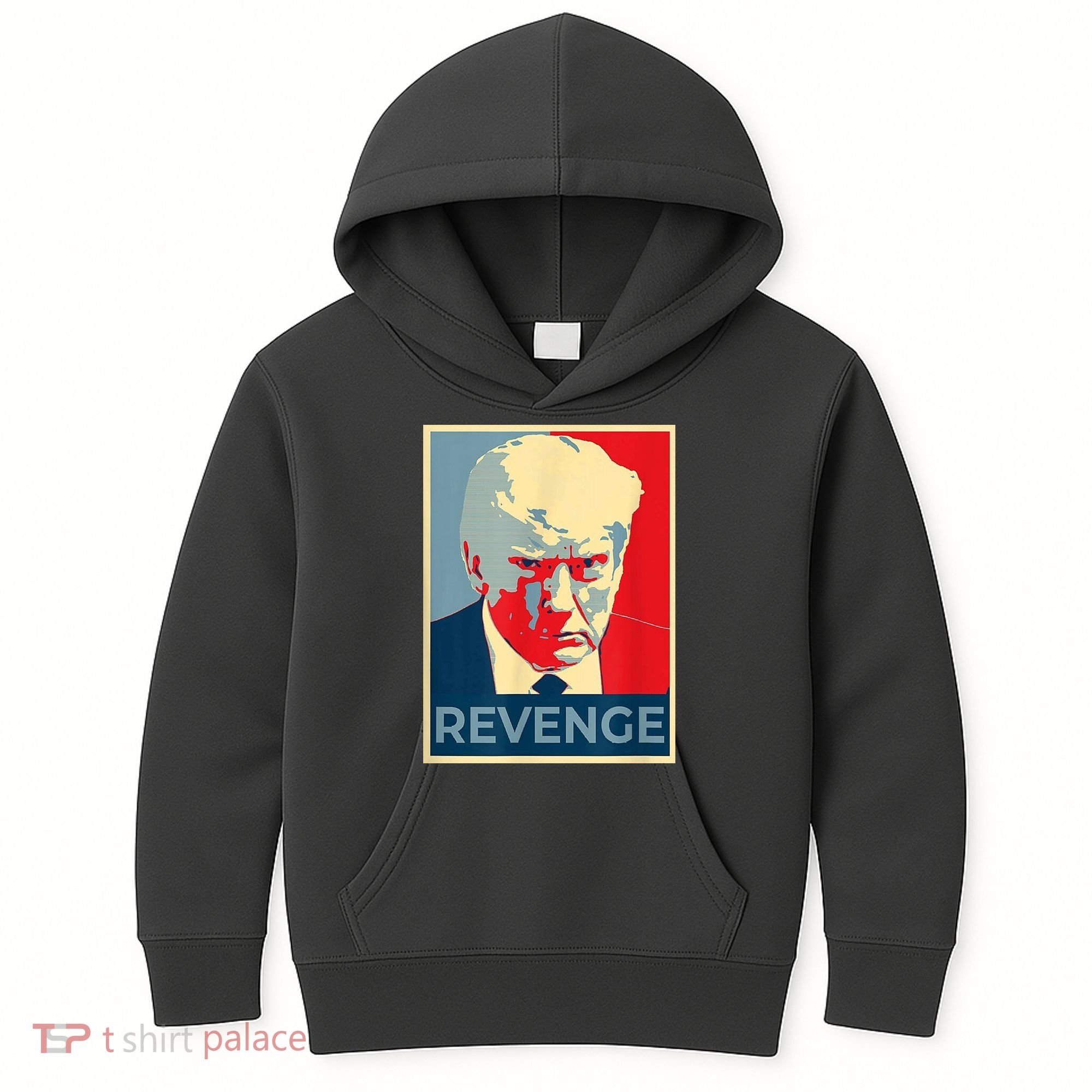 Revenge Donald Trump Retro Kids Hoodie