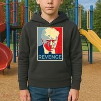 Revenge Donald Trump Retro Kids Hoodie thumb 2