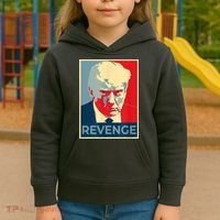 Revenge Donald Trump Retro Kids Hoodie thumb 3