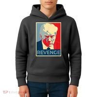 Revenge Donald Trump Retro Kids Hoodie thumb 4