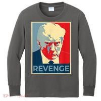 Revenge Donald Trump Retro Kids Long Sleeve Shirt thumb 0
