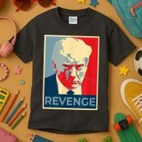 Revenge Donald Trump Retro Kids T-Shirt thumb 3