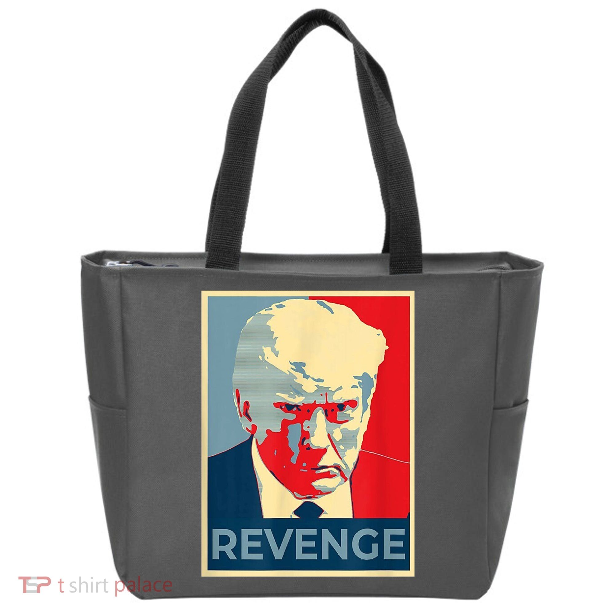 Revenge Donald Trump Retro Tote Bag