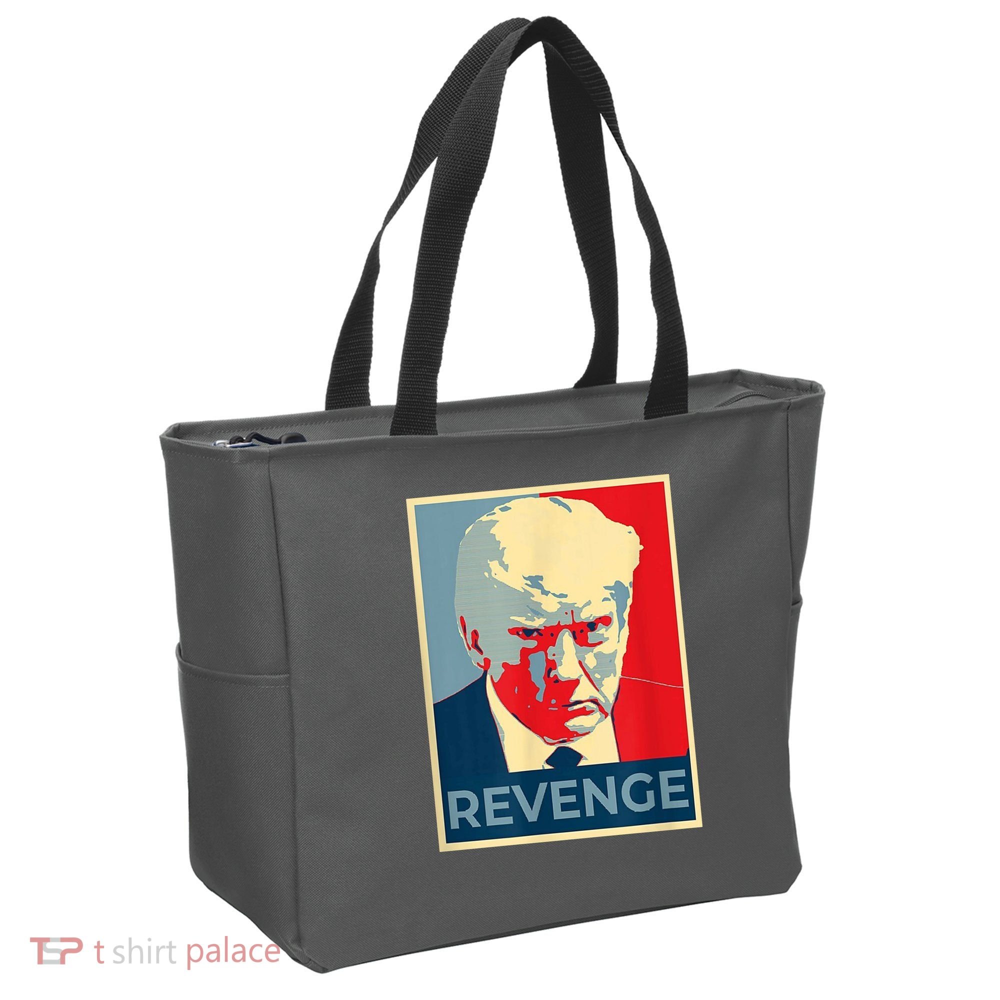 Revenge Donald Trump Retro Tote Bag