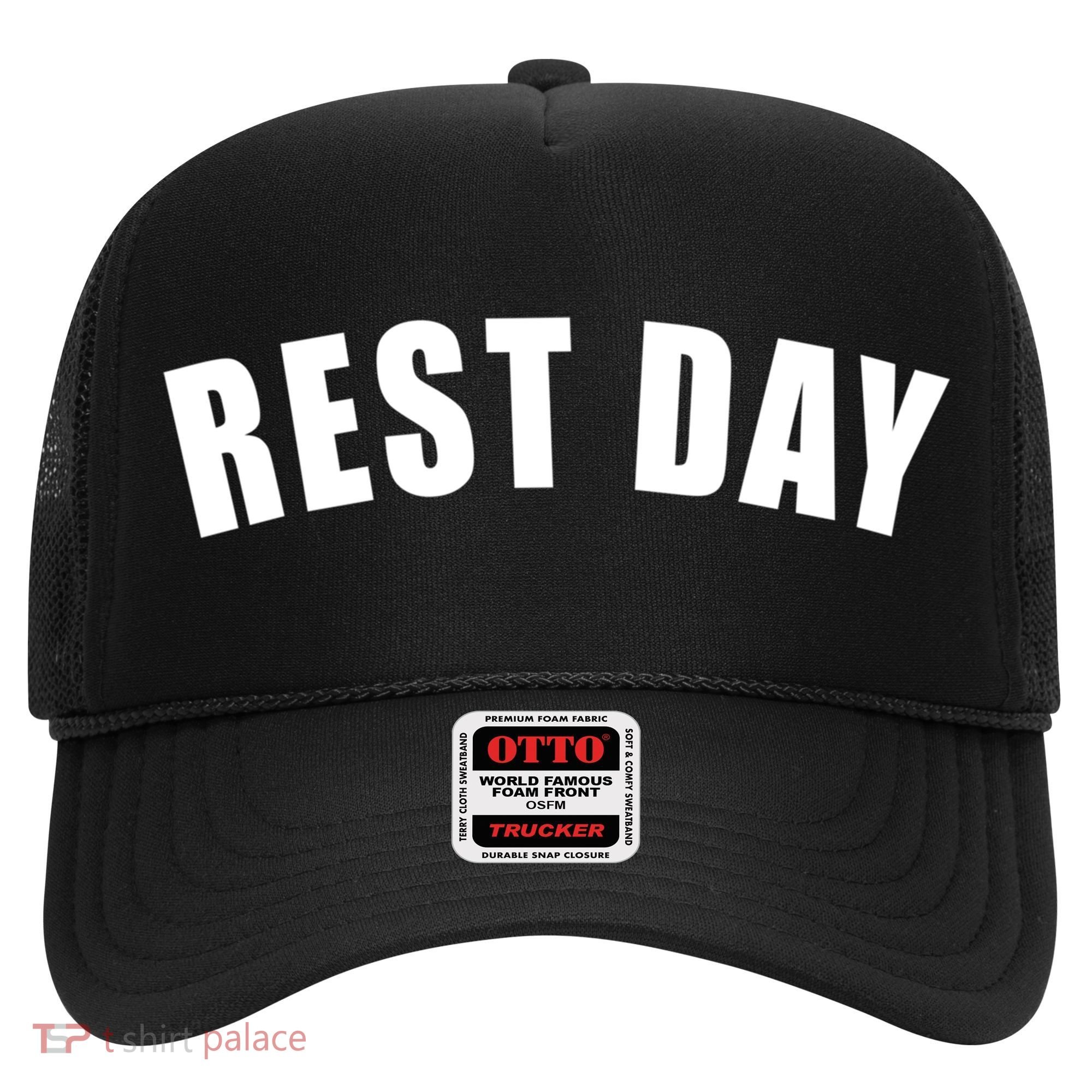 Rest Day Triathlon Sport Swim Bike Running Training Gift Hat
