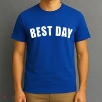 Rest Day Triathlon Sport Swim Bike Running Training Gift T-Shirt thumb 3