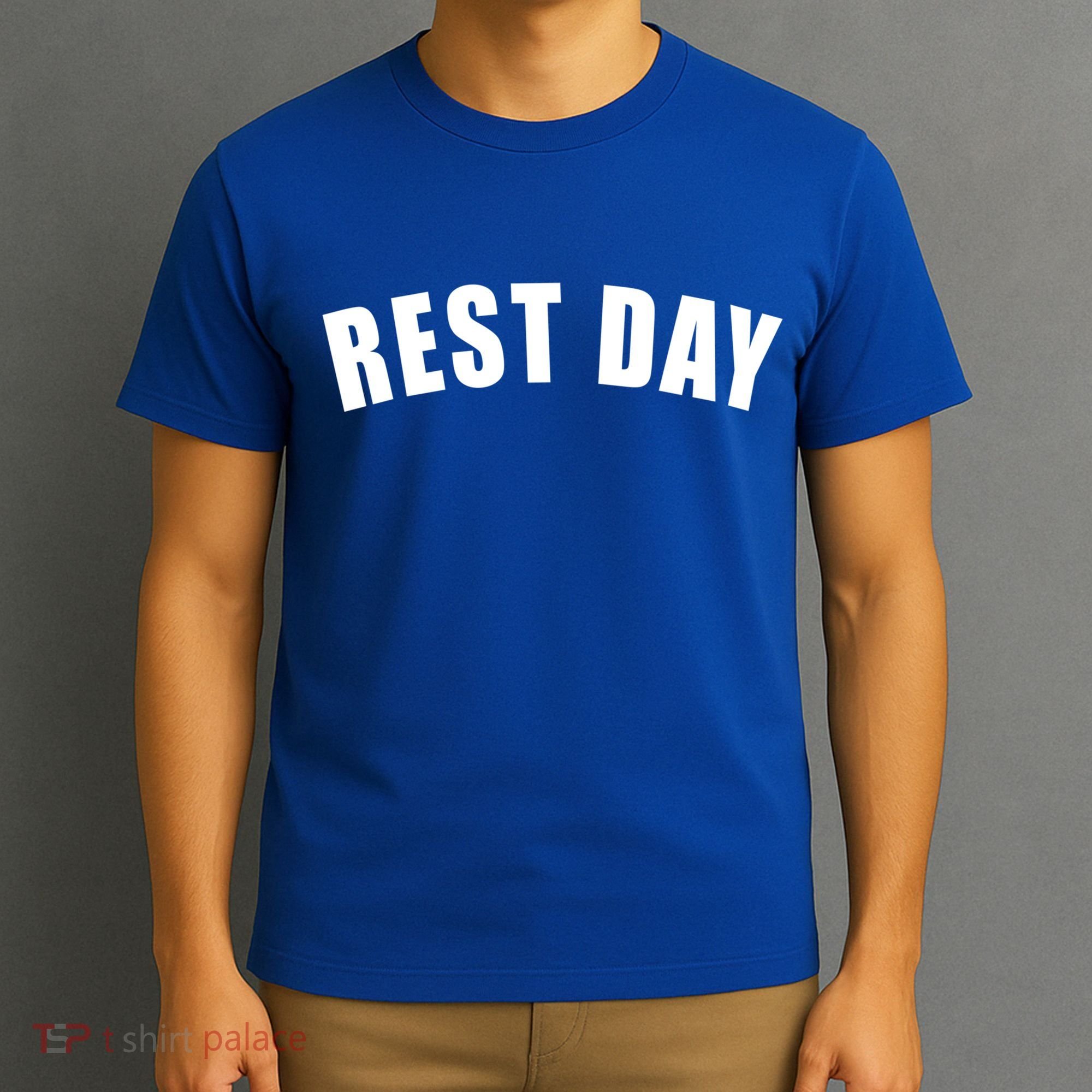Rest Day Triathlon Sport Swim Bike Running Training Gift T-Shirt