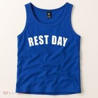 Rest Day Triathlon Sport Swim Bike Running Training Gift Tank Top thumb 2